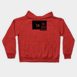 Fibonacci sequence Kids Hoodie